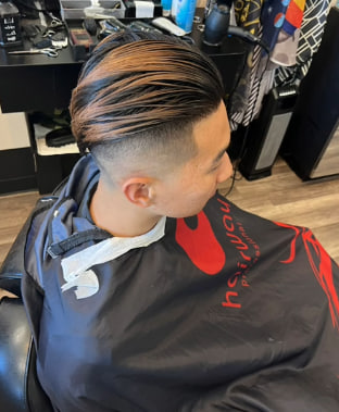 Slick Back Fade by KYANA